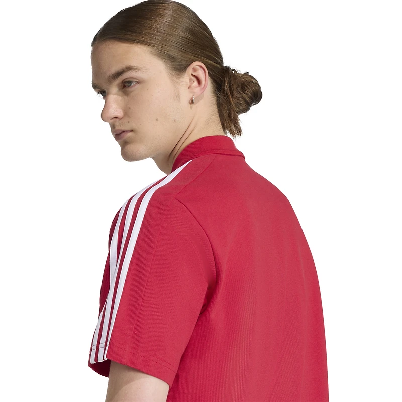 Polo adidas rouge Liverpool DNA pour homme