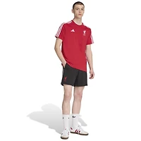 T-shirt adidas rouge Liverpool DNA pour homme