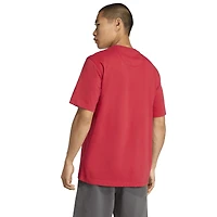 T-shirt adidas rouge Liverpool Wordmark pour homme