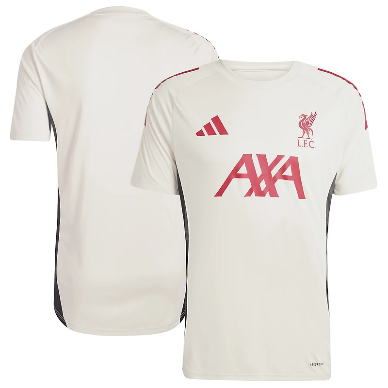 Maillot d'entraînement adidas Liverpool AEROREADY blanc pour homme