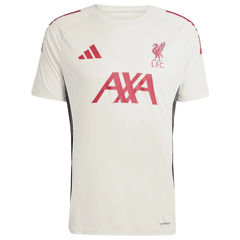 Maillot d'entraînement adidas Liverpool AEROREADY blanc pour homme