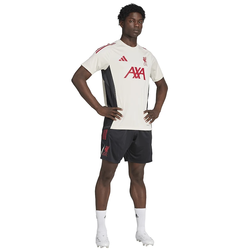 Maillot d'entraînement adidas Liverpool AEROREADY blanc pour homme