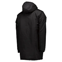 Men's Black Liverpool Winter Field Park Full-Zip Hoodie Jacket