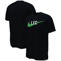 T-shirt Nike Liverpool Swoosh noir pour homme