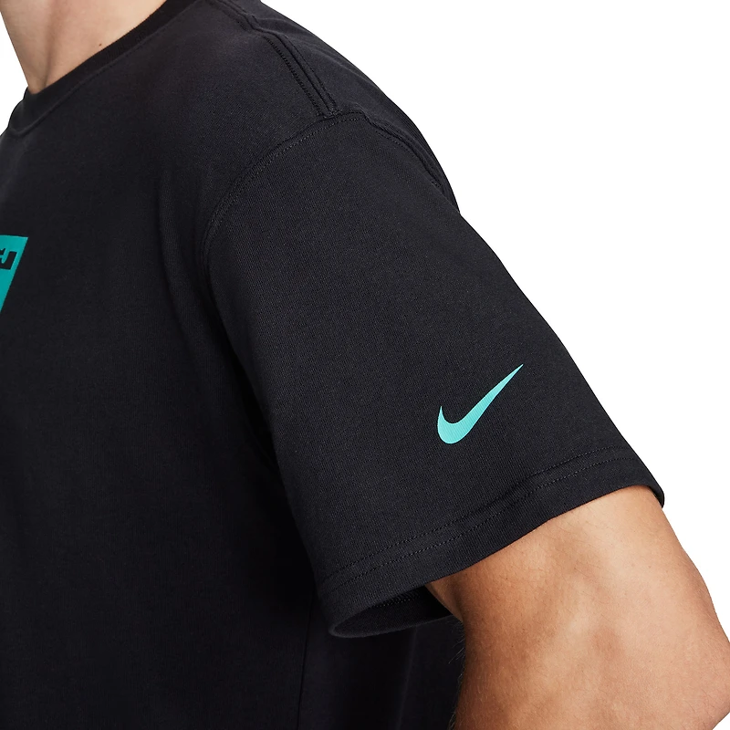 Men's Nike  Black Liverpool x LeBron James Collection 2023/24 Max90 T-Shirt