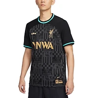 Maillot Nike noir Liverpool x LeBron James Collection 2023/24 Stadium Replica pour homme