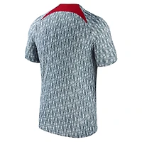 Haut Performance d'Avant-Match Liverpool 2023/24 Homme Nike Gris