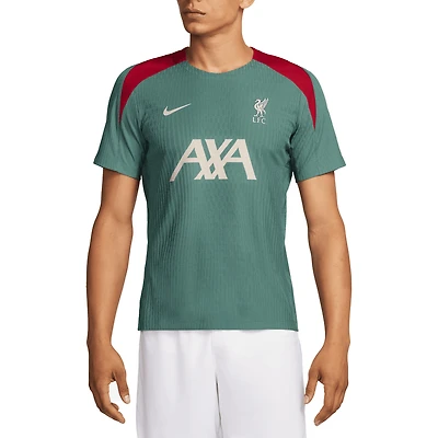Men's Nike Green Liverpool 2024/25 Advance Strike Top