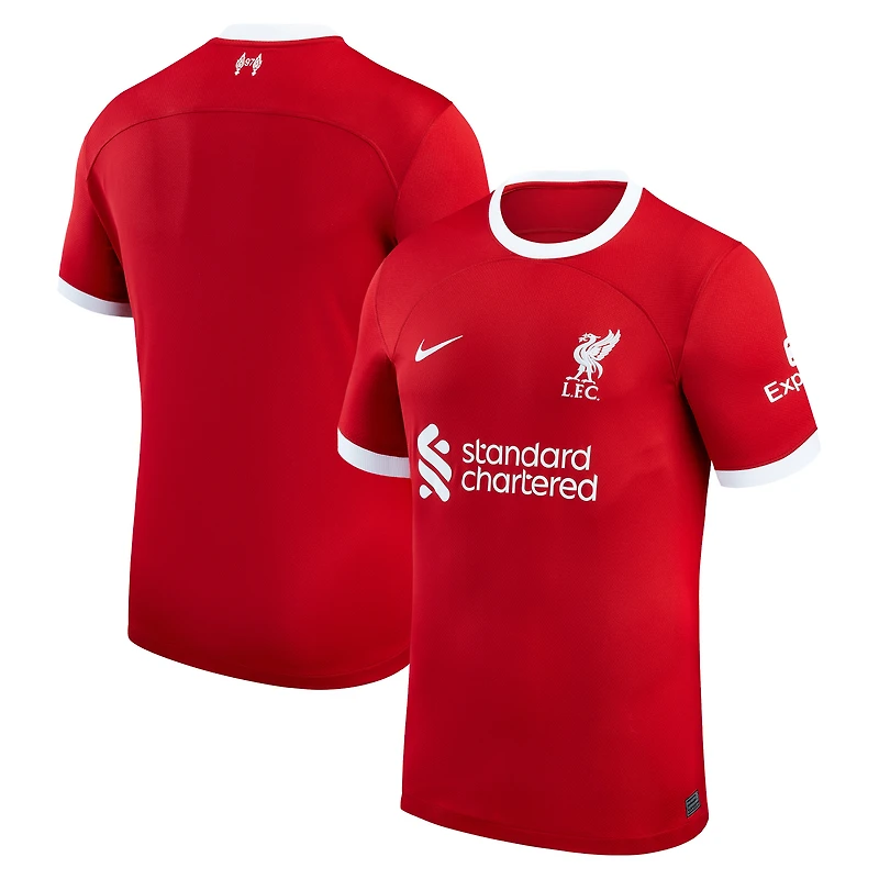 Men's Nike  Red Liverpool 2023/24 Home Replica Jersey
