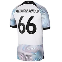 Maillot Homme Nike Trent Alexander-Arnold Blanc Liverpool 2022/23 Away Breathe Stadium Replica Player
