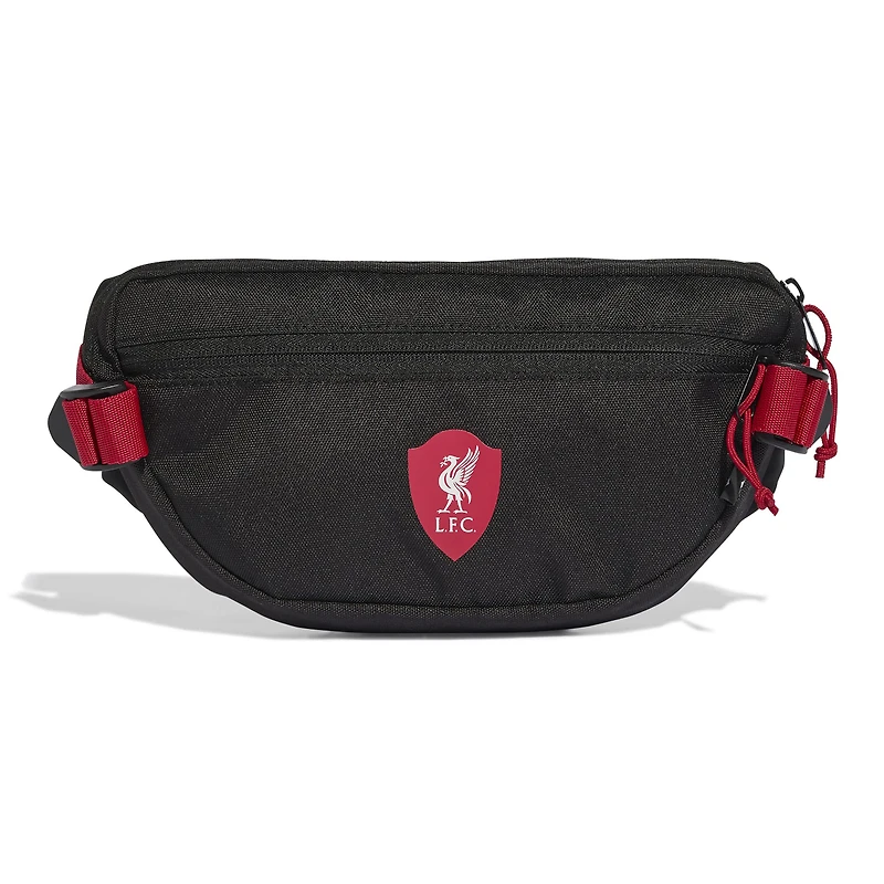Sac banane unisexe adidas noir Liverpool 2025/26