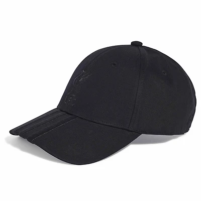 Casquette ajustable unisexe adidas noire Liverpool à trois bandes