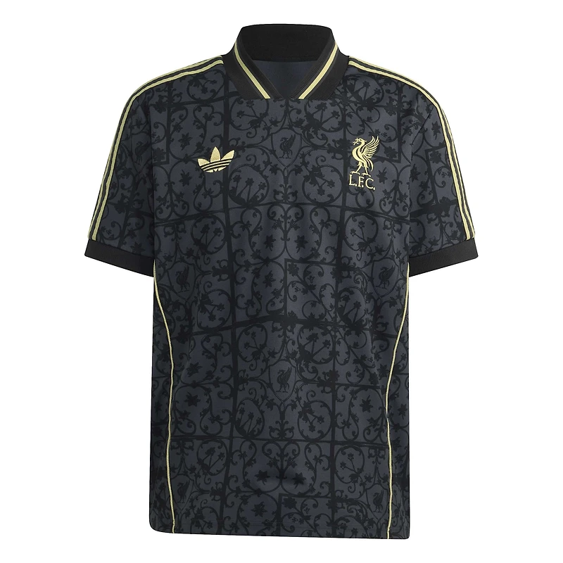Maillot unisexe adidas gris Liverpool Lifestyler Fashion