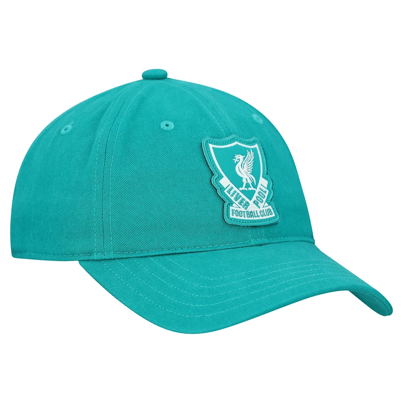 Casquette ajustable unisexe adidas verte Liverpool 2025/26 Third Dad
