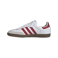 Chaussures unisexes adidas blanches pour le maillot domicile de Liverpool Team Samba