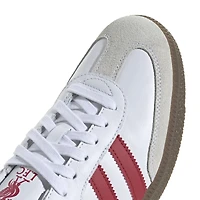 Chaussures unisexes adidas blanches pour le maillot domicile de Liverpool Team Samba