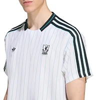 Maillot unisexe adidas blanc Liverpool Terrace Icons