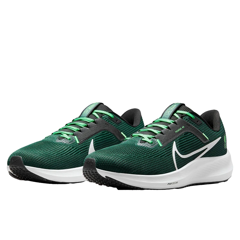 Chaussures de running unisexes Nike Zoom Pegasus 40 vertes Liverpool