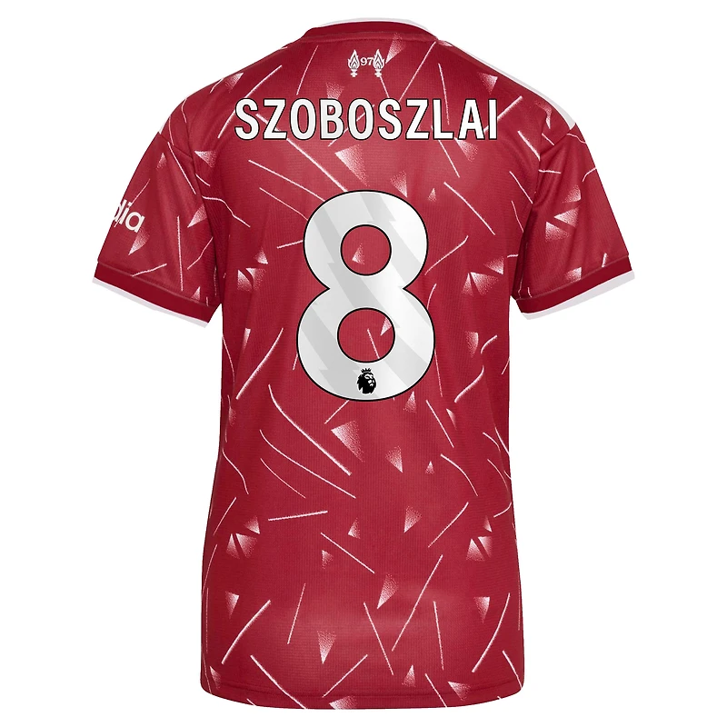 Women's adidas Dominik Szoboszlai Red Liverpool 2026/27 Home Replica Jersey