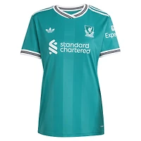 Women's adidas  Green Liverpool 2025/26 Third Replica Jersey