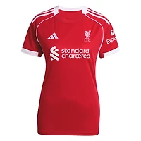 Women's adidas Mohamed Salah Red Liverpool 2025/26 Home Replica Jersey