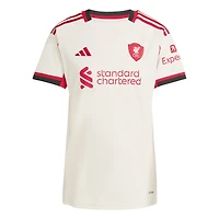 Maillot réplique extérieur blanc adidas Liverpool 2025/26 pour femme