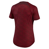 Women's Nike Burgundy Liverpool 2022/23 Pre-Match Home Performance Top