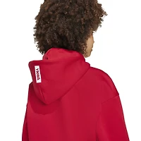 Sweat à capuche zippé rouge adidas Liverpool 2025/26 Anthem pour jeunes