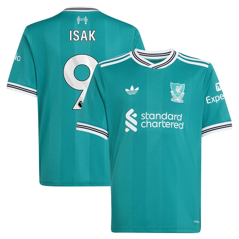 Youth adidas Alexander Isak Red Liverpool 2025/26 Home Replica Player Jersey