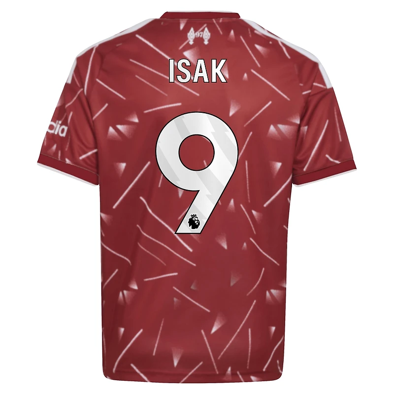 Maillot réplique domicile rouge Alexander Isak Liverpool 2026/27 pour enfant, adidas