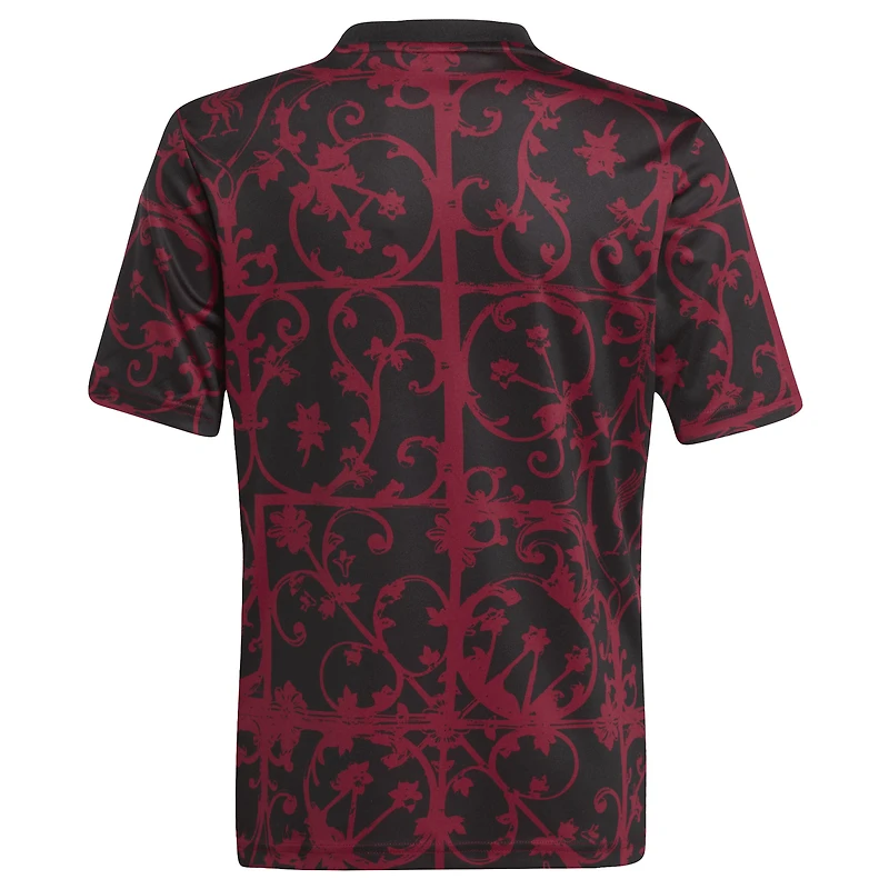 Youth adidas Black Liverpool 2025/26 Pre-Match AEROREADY Top