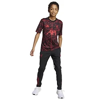 Haut adidas noir AEROREADY d'avant-match Liverpool 2025/26 pour jeunes