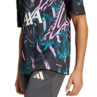 Youth adidas Black Liverpool 2025/26 Pre-Match Training Jersey