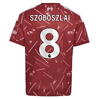 Maillot adidas Dominik Szoboszlai rouge Liverpool 2026/27 domicile réplique pour enfant