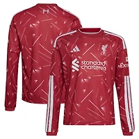 Youth adidas Red Liverpool 2026/27 Home Replica Long Sleeve Jersey