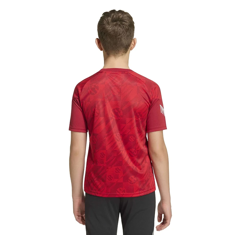 Youth adidas  Red Liverpool 2026 Home Pre-Match Top