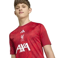 Youth adidas  Red Liverpool 2026 Home Pre-Match Top