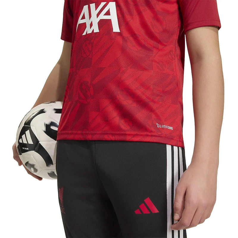 Youth adidas  Red Liverpool 2026 Home Pre-Match Top
