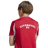 Youth adidas  Red Liverpool Full-Button Baseball Jersey