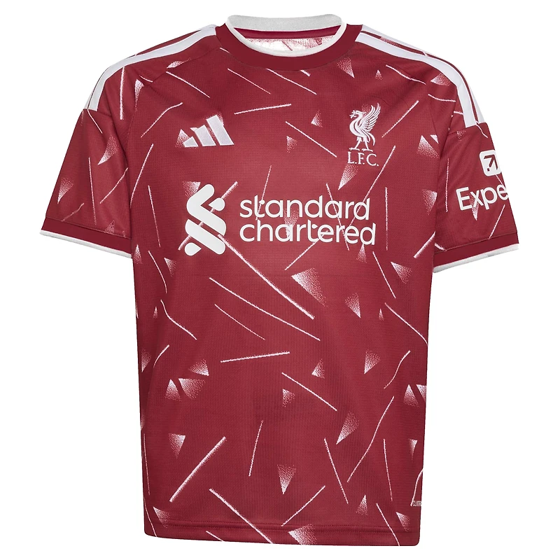 Maillot réplique domicile rouge Liverpool 2026/27 adidas Virgil van Dijk pour enfant