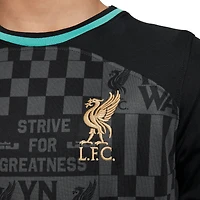 Maillot Nike noir Liverpool x LeBron James Collection 2023/24 Stadium Replica pour enfant