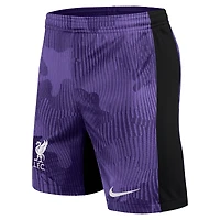 Short de performance pour enfant Nike Liverpool 2023/24 Third Stadium violet