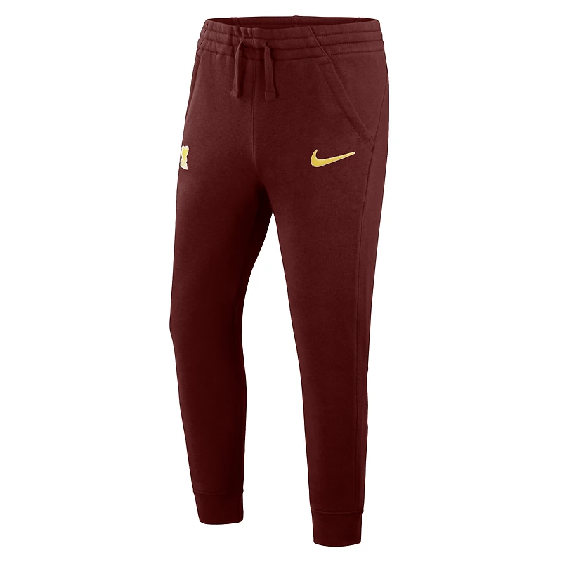 Pantalon de jogging en molleton Nike Liverpool Club rouge pour jeune
