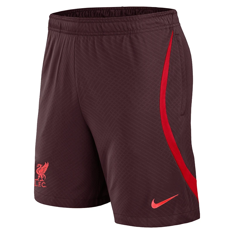 Short Nike Liverpool Club Strike Performance pour enfant rouge