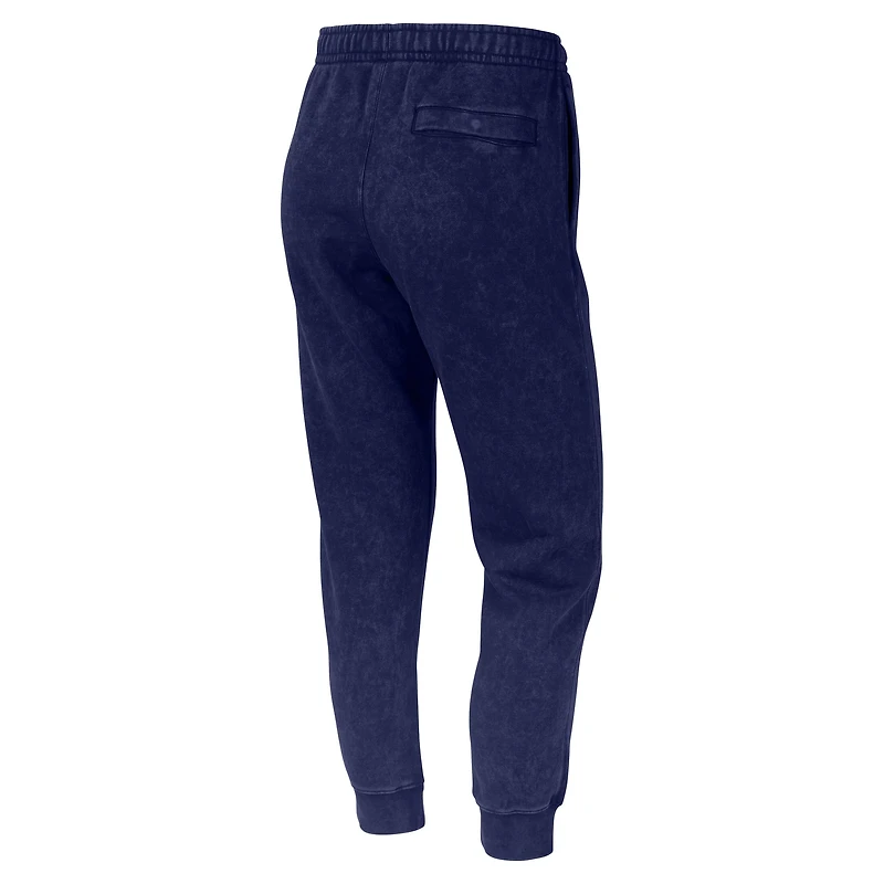 Men's Nike  Navy NBA All-World Hoops Club Washed Jogger Pants