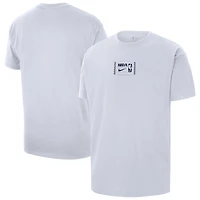 Men's Nike  White NBA All World Hoops Max90 Oversized T-Shirt