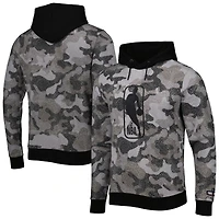 Sweat à capuche noir Hugo Boss NBA Camo pour homme