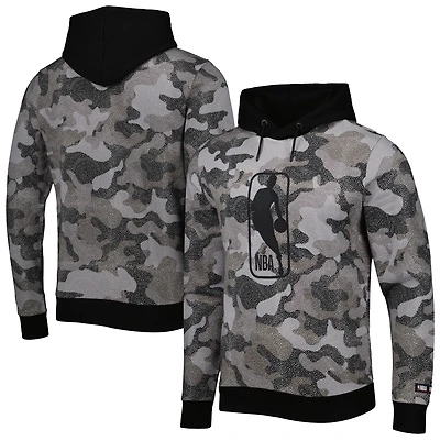 Men's Hugo Boss Black NBA Camo Pullover Hoodie