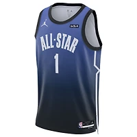 Men's Jordan Brand Devin Booker Blue 2023 NBA All-Star Game Swingman Jersey
