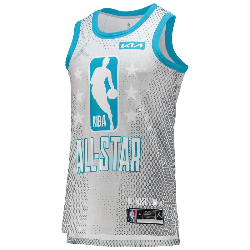 Men's Jordan Brand White 2022 NBA All-Star Game 75th Anniversary Swingman Jersey
